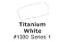 Acrylic - Golden Heavy Body Acrylics Titanium White 2oz tube