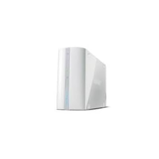Buffalo LinkStation Mini Disque dur Réseau compact 500 Go Blanc