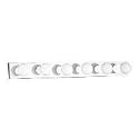 Sea Gull Lighting 4739-15 Center Stage Six-Bulb Vanity, White Finish