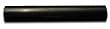 Pencil Bullnose Black Marble 12" Polished Trim