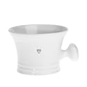 Edwin Jagger Ivory Porcelain Shaving Bowl With Handle