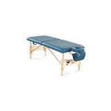 Adapta Economy Massage Table - Wood - Maroon
