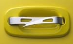 All Sales MFG Billet Aluminum Custom Replacement Door HandlesSwishGMCYukon2007 to 2009Brushed Chrome, One Pair, Handles Only