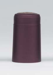 Solid Bronze - Matte - PVC Shrink Caps with Tear Off 100 Per Pack
