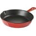 Innova Color Cast Porcelain Enameled Cast Iron 10-Inch Non-Stick Frypan, Red