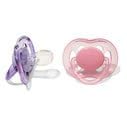 Avent BPA Free Silicone Pacifiers, 6-18 Months