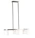 Kenroy Home 10187BS Encounters 6-Light Island, Brushed Steel