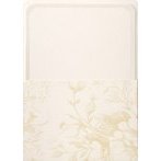 Gartner Ivory Floral Wedding Invitation Kit - 25 Count Set