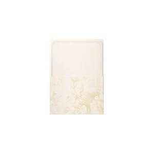 Gartner Ivory Floral Wedding Invitation Kit - 25 Count Set