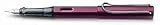 Lamy AL-Star Black/Purple Extra Fine Point Fountain Pen - L29EF