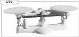 Penn Bakers Balance Beam Scale 4 lb. - 1lb. x 1/4 oz. Plate diam. 6