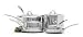 10 Pc. Viking Cookware Set - Viking