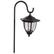 Northern International GL23161BK4 4 Count Solar Powered Lanterns, Black by Northern International