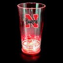 U OF NEBRASKA CORNHUSKER RED L.E.D. CUP (16 oz.)