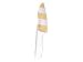 Ticera C-14K White and Yellow Santoku Knife 5.5-in.