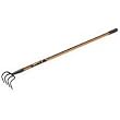 Ames True Temper 1884000 Viper Cultivator with 49-1/4-Inch Innovative Fiberglass Handle