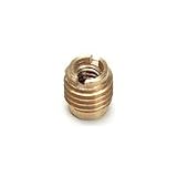 1/4-20 x 1/2 Long Threaded Knife Edge Wood Insert - Pack of 10