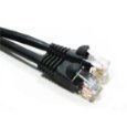 (20 PACK) 2 FT RJ45 CAT (6E) 550MHZ MOLDED NETWORK CABLE - BLACK