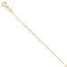 14K Carded Curb Chain Necklace - 24 Inch