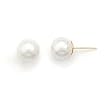 8.5-9mm Freshwater Pearl 14k Yellow Gold Earring