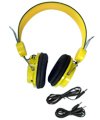 Stereo Headphone support MP3 play/FM Radio/TF Card (Yellow) for Sandisk mp3