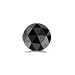 1/3 Cts AA 4.1-4.5 mm Loose Round Rose Cut Black Diamond