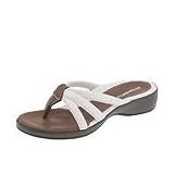 Stonefly Dream 15 | Ladies Sandals Bianco (White) Brown Leather by Stonefly