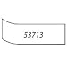 Electronics : 53713 1in X 23ft White/black Printing D1 Tape Cartridge
