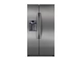 Samsung : RSG257AARS 24 cu. ft. Counter Depth Side by Side Refrigerator – Real Stainless