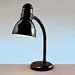 Catalina Lighting Gooseneck Desk Lamp with Metal Shade & Easy-Dial Cap Switch (W2030BLK)