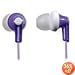 Panasonic RPHJE120V In-Ear Headphone, Violet