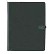 Prat Pampa Spiral Bound Presentation Book with Twenty Landscape 17" x 11" Polypropylene Archival Sheet Protectors, Cover Color: Black