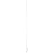 Chemglass CG-2075-01 Button Style Ground Stirrer Shaft For 100mL - 5000mL Flask, 10mm Diameter x 445mm Length