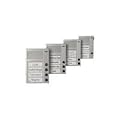 Auerswald TFS-Dialog 202,T�rsprechstelle 2Taster F�r A/B aluminium