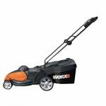 Worx 17 24 Volt Cordless Electric Lawn Mower with Removable Battery CARB APPROVED #WG785