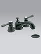 Moen T6103WR Kingsley Two Handle Mini Widespread Lavatory Faucet with Drain Wrou