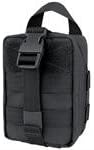 Complete USGI based Medical IFAK Trauma Kit and Supplies with CAT Tourniquet includes rip away IFAK pouch (Black)