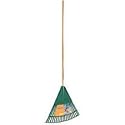 Ames True Temper Real Tools For Kids Poly Leaf Rake With 42-Inch Handle KLRO