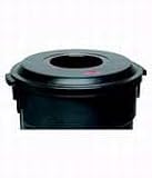Rubbermaid-Gray Lid for Bayside Container (9W13GY) Category: Utility Trash Cans and Containers