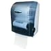 San Jamar T7000 Simplicity Mechanical Hands Free Roll Towel Dispenser, Fits 8" Wide and 4" Diameter Stub Roll, 11-15/16" Width x 16-1/8" Height x 9-1/2" Depth, Arctic Blue