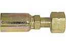IMPERIAL 92450 COLL-O-CRIMP FLAT FACE FEMALE STRAIGHT HOSE END - 1/4x1/4(PACK OF 2)