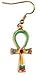Ankh Earrings - Collectible Jewelry Accessory Dangle Studs Jewel