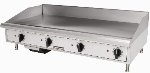 24 in Electric Griddle, 5/8 in Steel Griddle Plate, Thermostat Control, 208/1