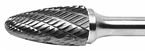 SF-5 Round Nose Tree TUNGSTEN CARBIDE ROTARY BUR for 1/4 power die grinders & rotary tools by 4137com
