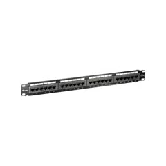Equip Cat5e Patch Panel 48,3 cm (19 Zoll) 1HE (24-Port, RJ45) schwarz