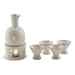 Sake Set with Tealight Keep It Hot - 6 Pieces Set