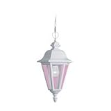 Sea Gull Lighting Classic Cast Outdoor White Hanging Pendant - B000LS2H0M