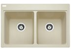 Mitrani GND318T-W Gino Double Sink White
