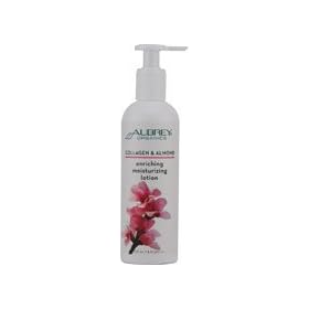 Aubrey Organics Hand and Body Lotion Collagen and Almond -- 8 fl oz