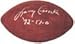 Larry Csonka Hand Signed Autographed Miami Dolphins Full Size Official Wilson Duke NFL Football w/ Photo of Signing